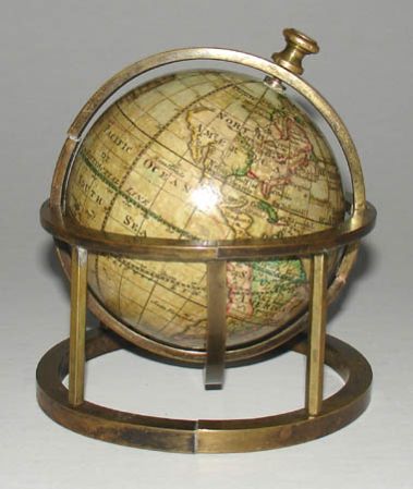 Brass Globe 06