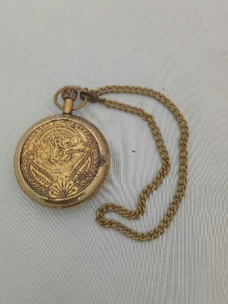 Brass Pocket Clock 01