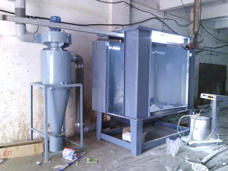 Powder Coating Recovery Booth 01