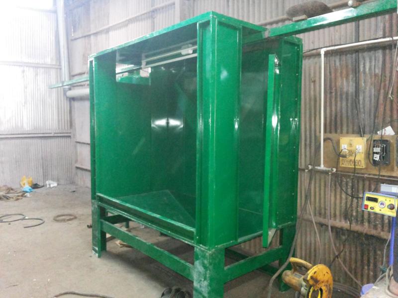 Powder Coating Recovery Booth 02