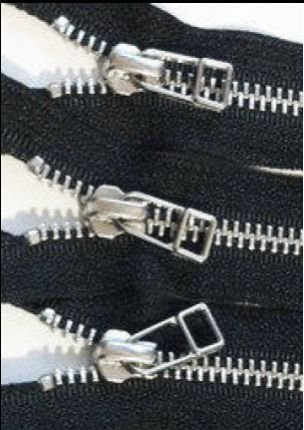 Metal Closed End Zipper 08
