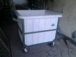 Industrial Garment Trolley 02