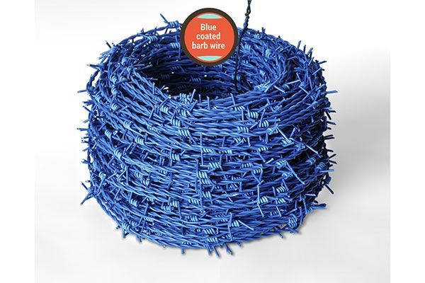 Sharp Edge Barbed Wire Fence 03