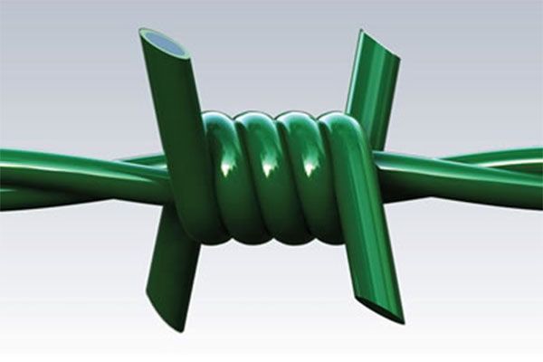 Sharp Edge Barbed Wire Fence 04