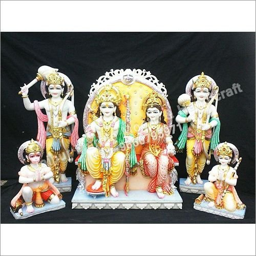 Marble Ram Darbar Statue 05