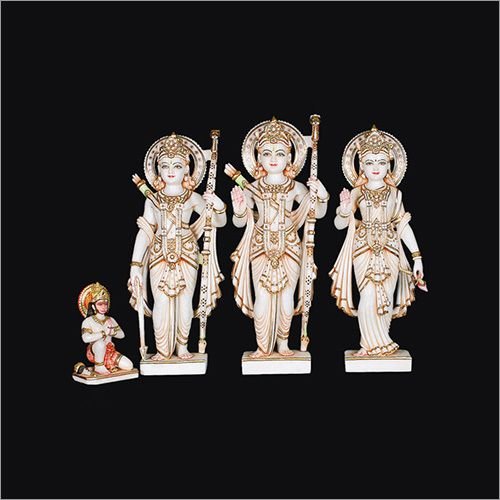 Marble Ram Darbar Statue 06
