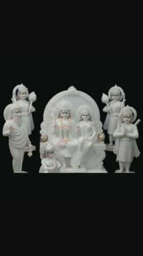 Marble Ram Darbar Statue 03