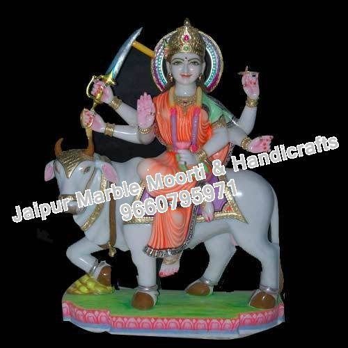Marble Durga Mata Statue 04