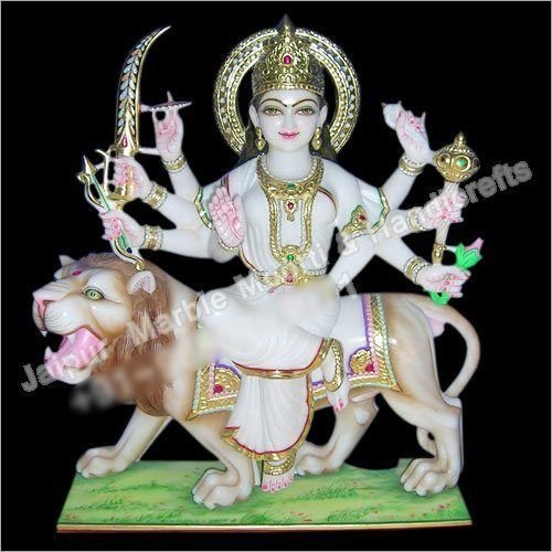 Marble Durga Mata Statue 05