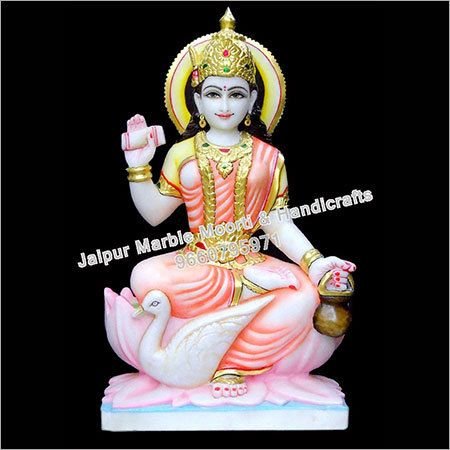 Marble Gayatri Mata Statue 01