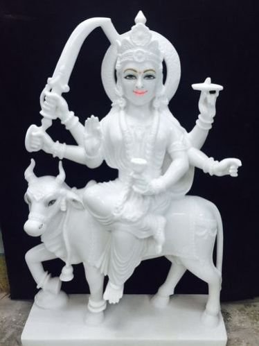 Marble Gayatri Mata Statue 02
