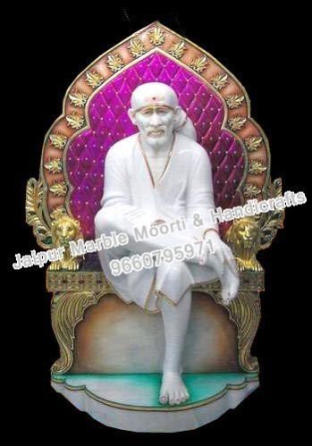Marble Sai Baba Statue 06