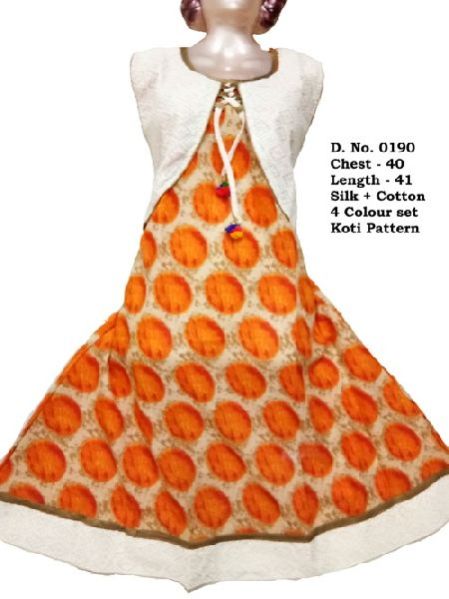 D. No. 0190 - Ladies Cotton Silk Kurti