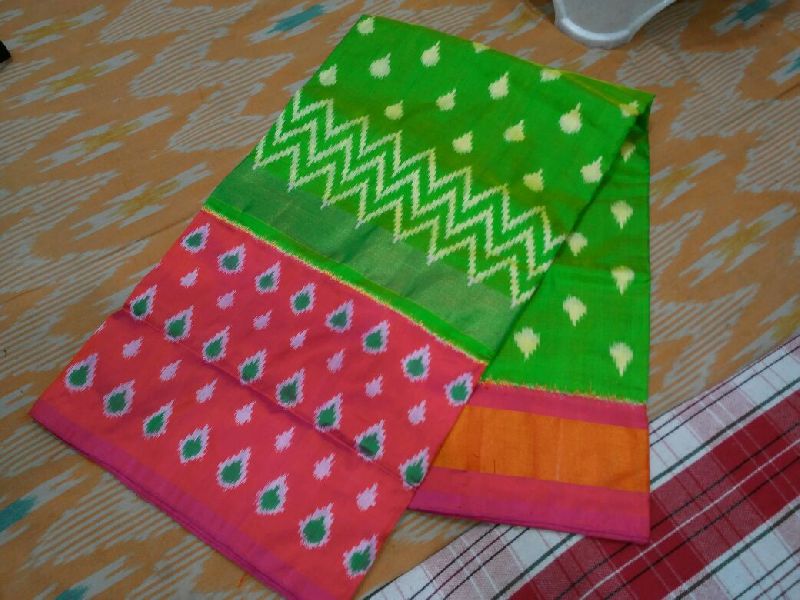 Pure Ikkat Soft Silk Sarees 10