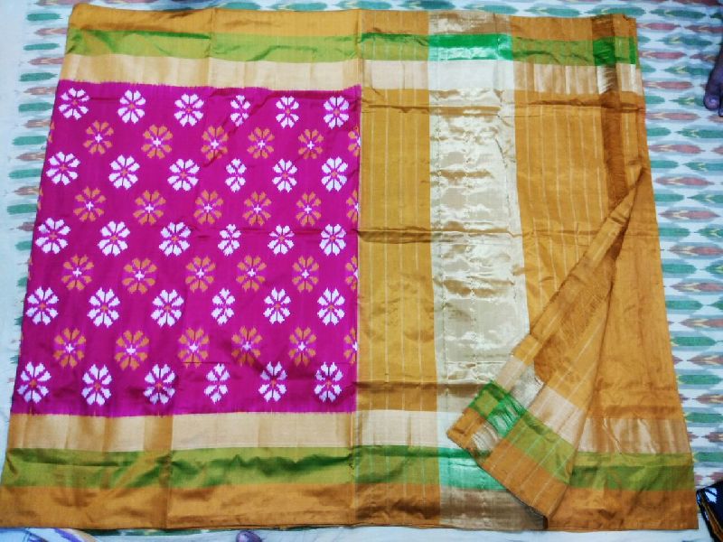 Pure Ikkat Soft Silk Sarees 17