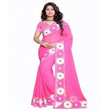 1021 Embroidered Saree