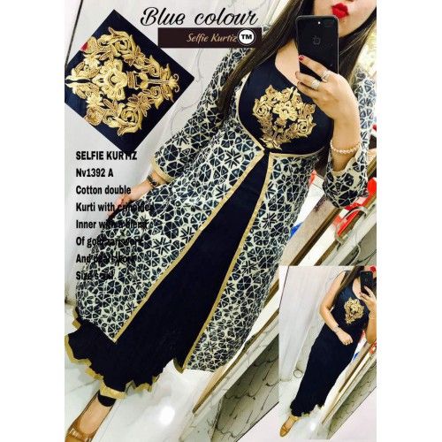 Nv 1392 A Designer Kurti