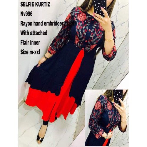 Nv 996 Designer Kurti