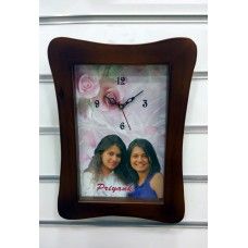 TL 79 Wooden Clock Photo Frame