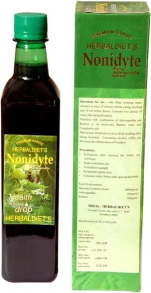Pure Herbal Noni - Dyte Liquid Supplement 01