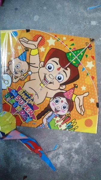 Cartoon Printed Plastic Kites 01