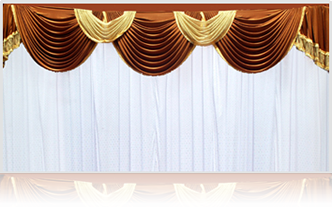 Fancy Wedding Jhalar Curtains 07
