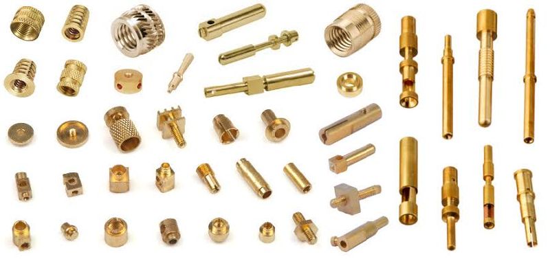 Brass precision component 02
