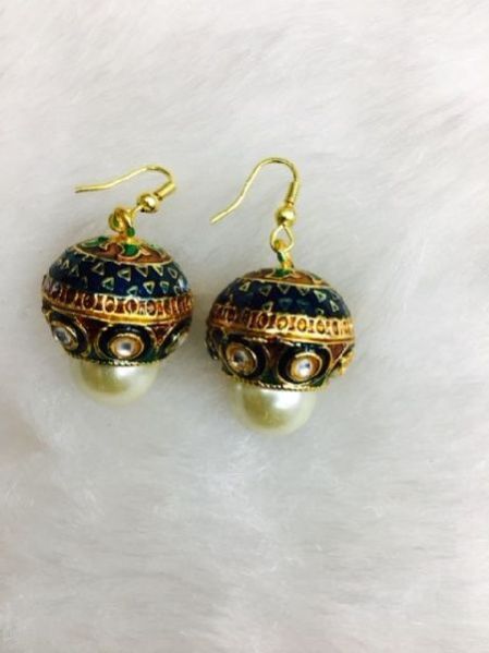 Meenakari Jhumki Set 09