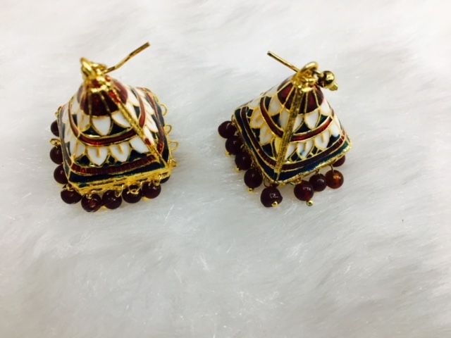 Meenakari Jhumki Set 03