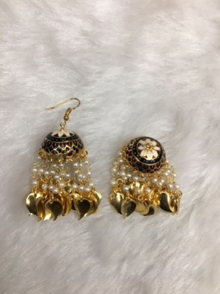 Meenakari Jhumki Set 17