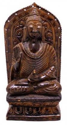 Wooden Buddha Statue