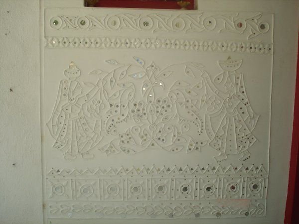 Handcrafted Mud Work Frame 04