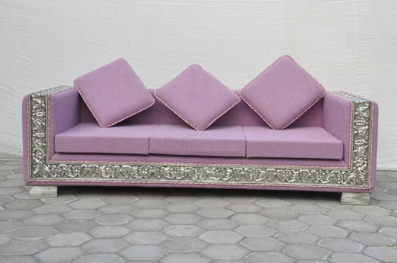 Silver Plated Sofa 01