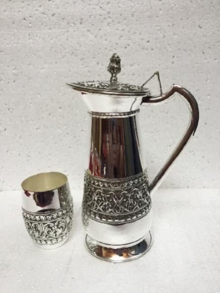 Silver Plated Surahi Set 01