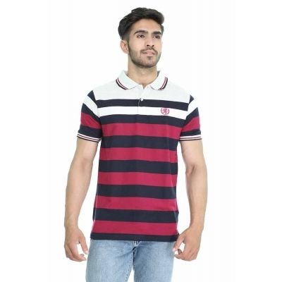 HiFlyers Mens Spandex Slim Fit Polo T-Shirt TN-50