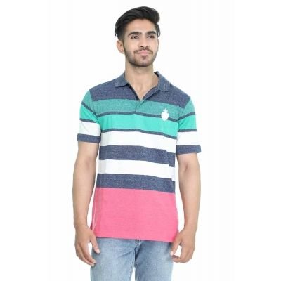 HiFlyers Mens Spandex Slim Fit Polo T-Shirt TN-50