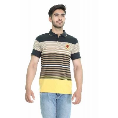 HiFlyers Mens Spandex Slim Fit Polo T-Shirt TN-50