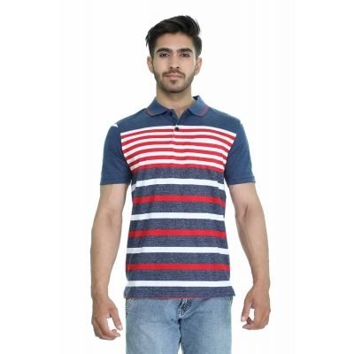 HiFlyers Mens Spandex Slim Fit Polo T-Shirt TN-53