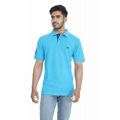 HiFlyers Mens Spandex Slim Fit Polo T-Shirt TS-64