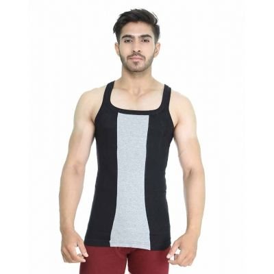 TT Mens Black Addy Designer Vest