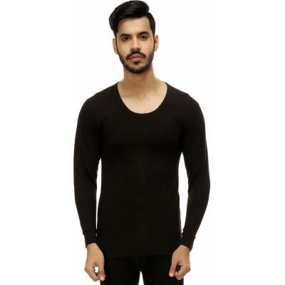TT Mens Black Full Sleeve Thermal Upper
