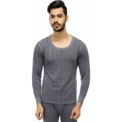 TT Mens Blue Milange Full Sleeve Thermal Upper