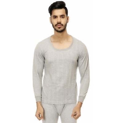 TT Mens Grey Full Sleeve Thermal Upper