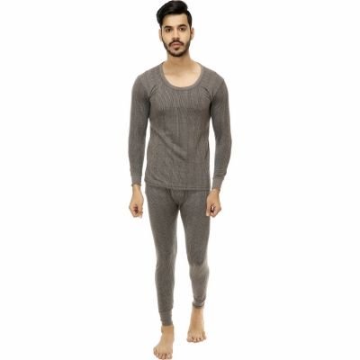 TT Mens Milange Full Sleeve Thermal Set