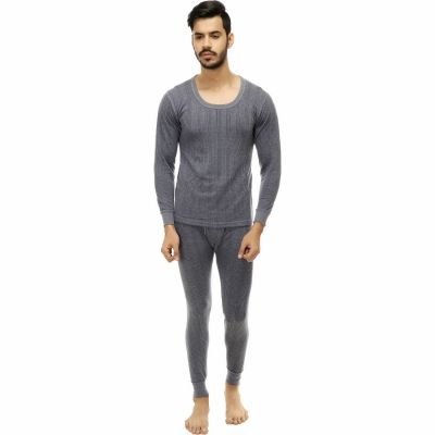 TT Mens Milange Full Sleeve Thermal Set