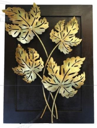 Iron Leaf Wall T-light