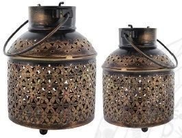 Iron T-light Candle Holder