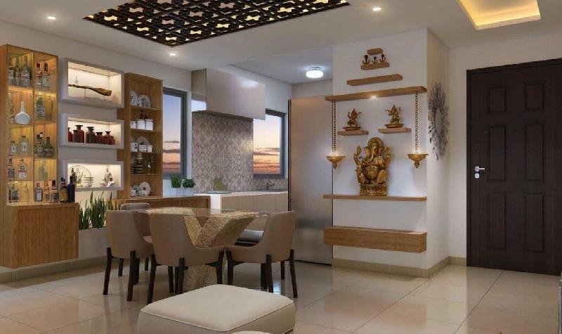 3D Dining Room Interior Designing 06