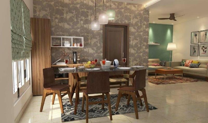 3D Dining Room Interior Designing 07