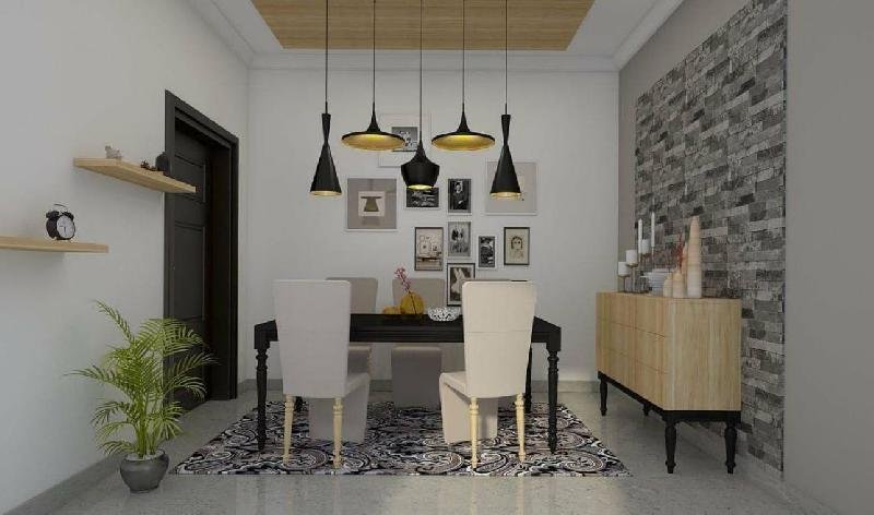 3D Dining Room Interior Designing 09